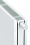 Das Bild zeigt ein Viessmann ViCare Thermostat am Heizkörper.